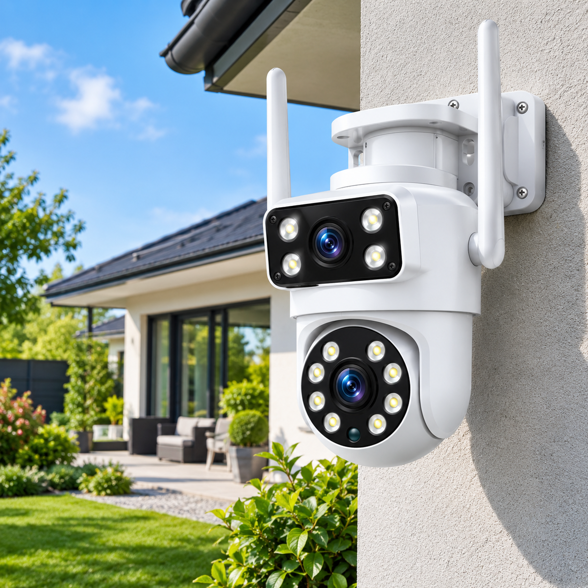 Caméra de surveillance WiFi 4K 8MP