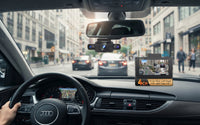 Dashcam 4 canaux Full HD 1080P avec WiFi, vision nocturne et mode parking 24 h