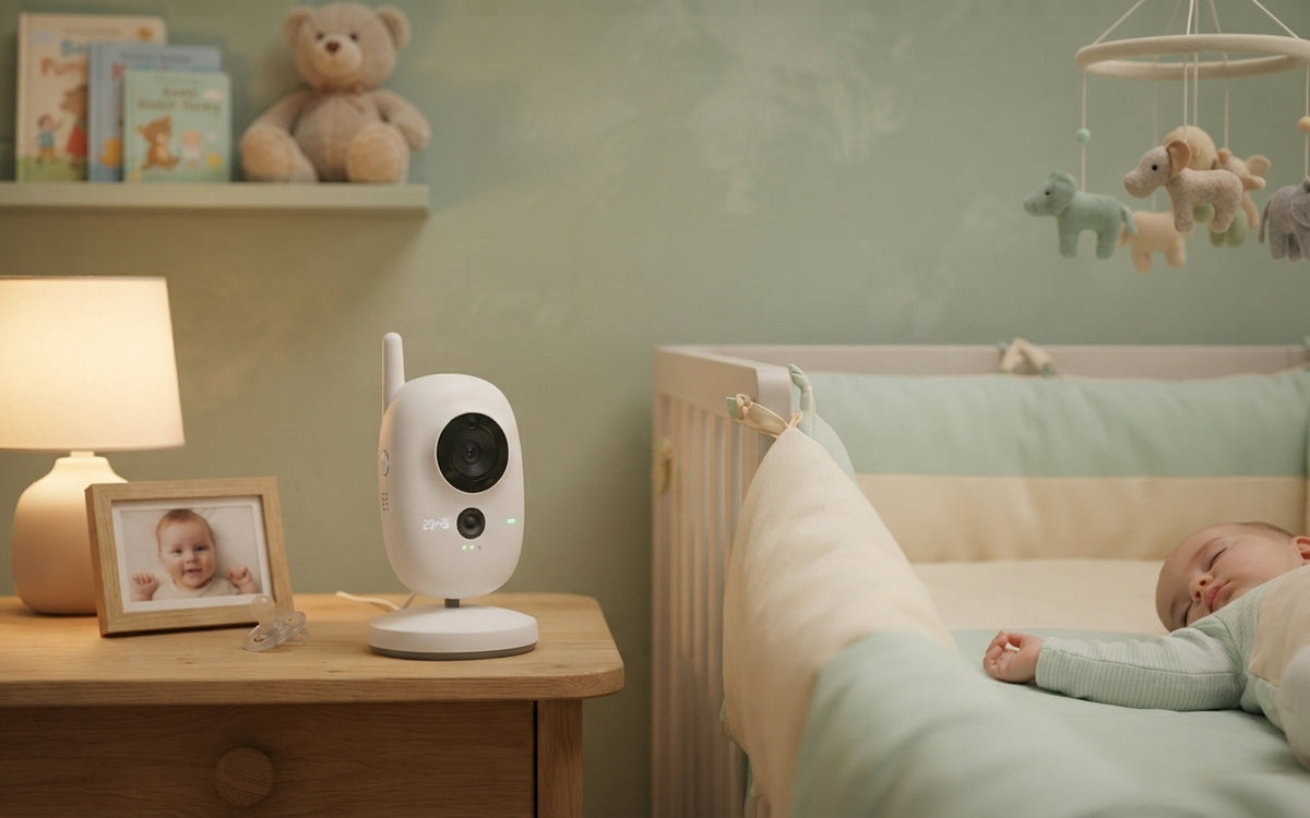 Moniteur Vidéo Bébé VB603 2,4 GHz – Écran LCD 3,2", Audio Bidirectionnel et Vision Nocturne