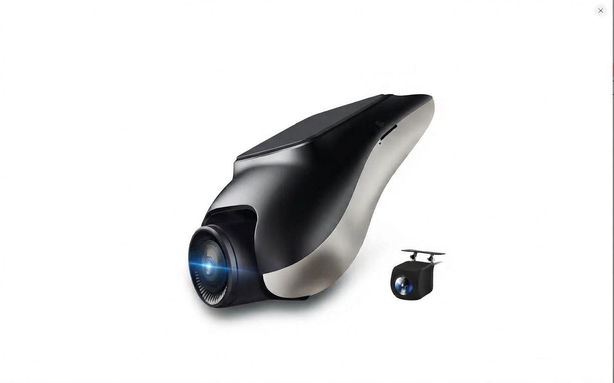 Dashcam voiture 1080P avec ADAS, angle de vision 120° et mode parking