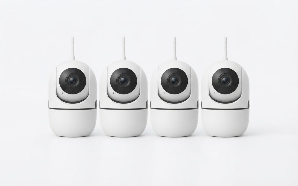 Pack 4 Caméras WiFi – Vision Nocturne, Détection & Audio 2 Voies