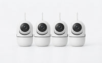 Pack 4 Caméras WiFi – Vision Nocturne, Détection & Audio 2 Voies
