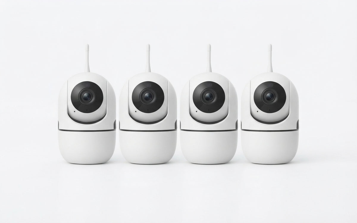 Pack 4 Caméras WiFi – Vision Nocturne, Détection & Audio 2 Voies