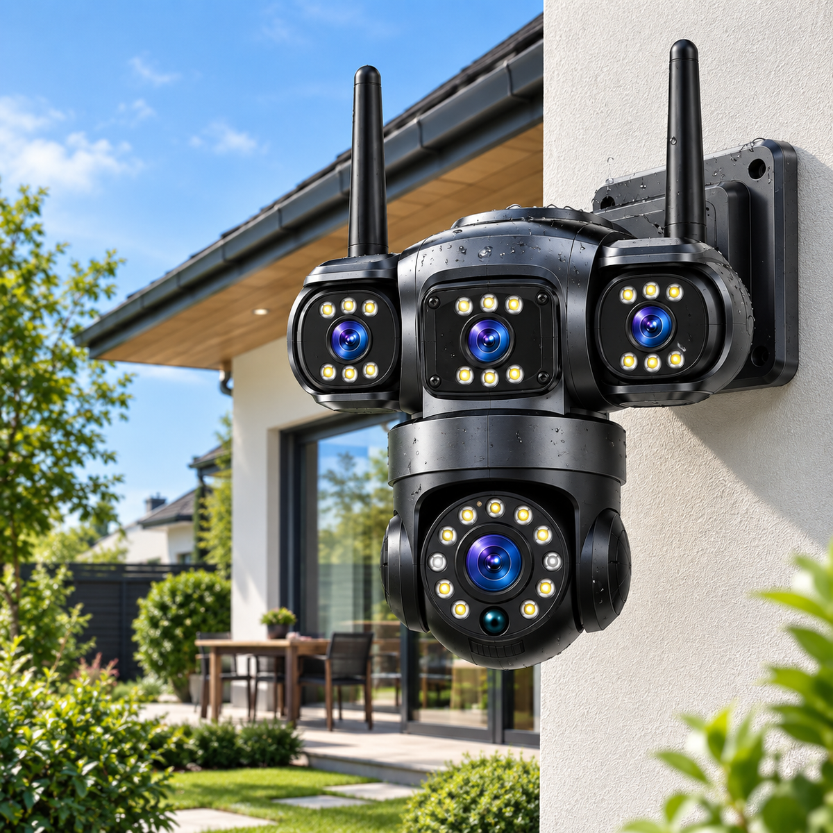 Caméra de surveillance WiFi 20MP 10K
