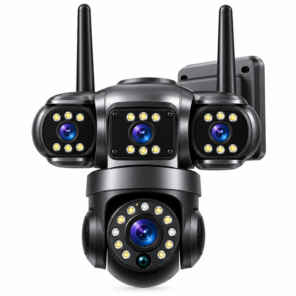 Caméra de surveillance WiFi 20MP 10K