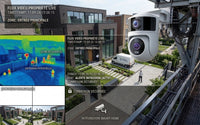 Caméra de Surveillance Extérieure 4K 8MP Double Objectif PTZ – WiFi, Suivi Automatique & Vision Nocturne