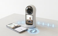 Caméra Bébé 3MP 2K WiFi iCSee – PTZ, Suivi Humain & Audio Bidirectionnel