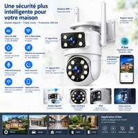 Caméra de surveillance WiFi 4K 8MP