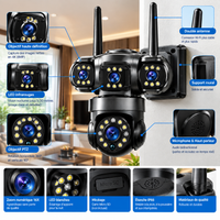 Caméra de surveillance WiFi 20MP 10K