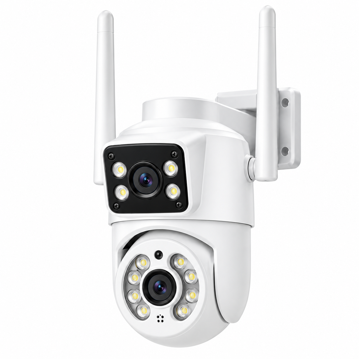 Caméra PTZ Extérieure WiFi 8MP 4K – IA, Suivi Automatique, Vision Nocturne, iCSee Autres variantes :